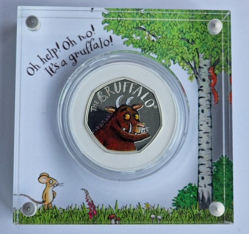 2019 gruffalo silver proof - gruffalo,