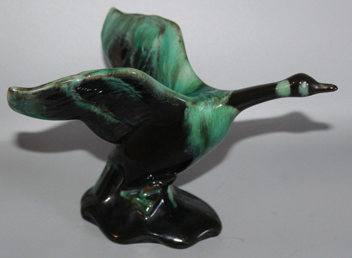 Blue mountain pottery goose - blue,