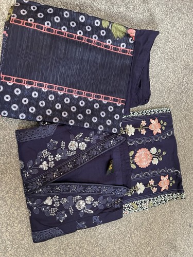 Navy blue gorgeous shalwar