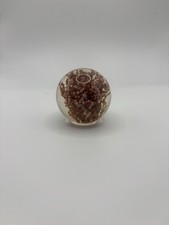Flower in Clear Resin Ball