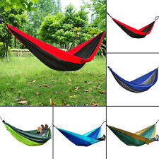 2 Person Parachute Hammock Outdoor Travel Camping Portable Swing Hanging Bed