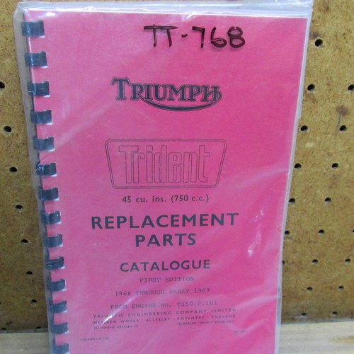 Triumph trident t150 spares - triumph,