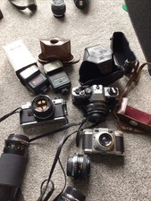 Job Lot of Vintage Film Camera