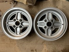 2 x 13" Ford Capri Laser REFURBISHED Alloys Wheels RS 4 Spoke Mk1 Mk2 Escort