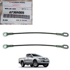 Set 2 Pcs Genuine Strap Tailgate Wire Cable Rear Mitsubishi L200 Triton 2016-18