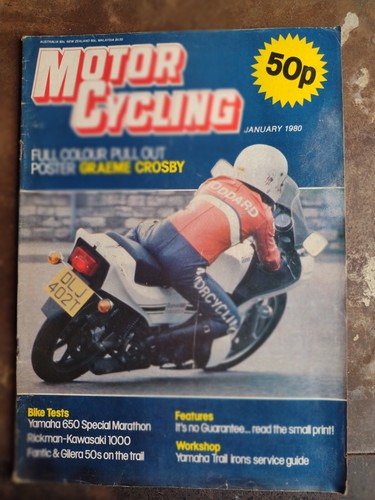 Motor cycling january 1980 - ,
