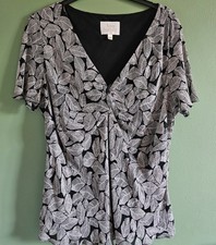 Ann Harvey UK22 Black White