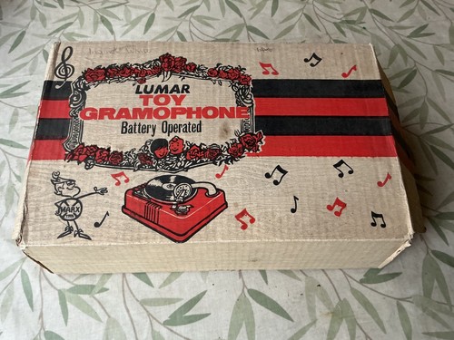 1960 toy gramophone - toy,