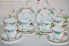 ART DECO Tuscan China Tea Set