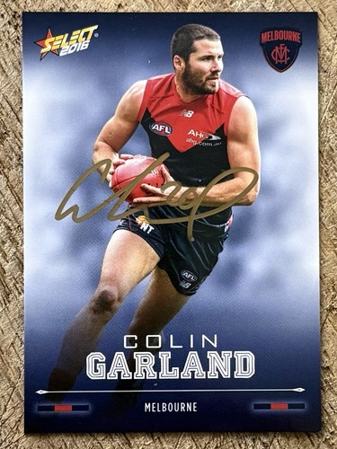 Colin garland signed - garland, afl