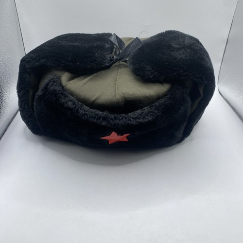 Soviet russian ushanka hat - ushanka,