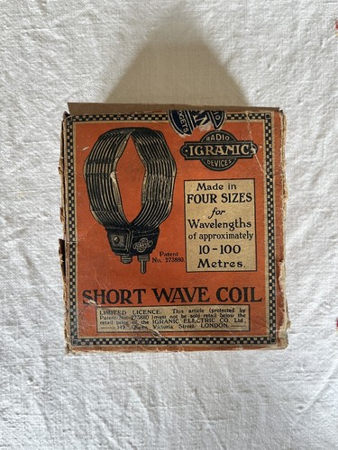 Vintage igranic radio - vintage,