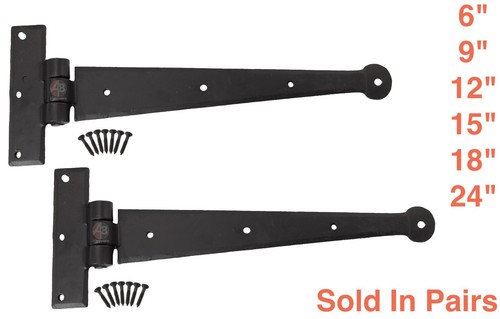 Hand forged tee hinge - hand,