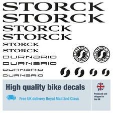 Storck bike decals labels with