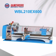WEISS WBL210E 600mm metal lathe, semi-auto cutting thread metal lathe
