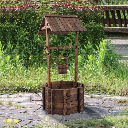 Wooden ornamental garden - wooden,