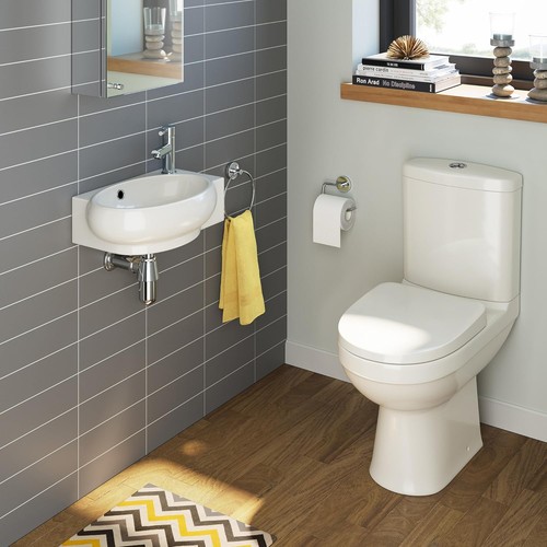 Basin sink close coupled - sink,