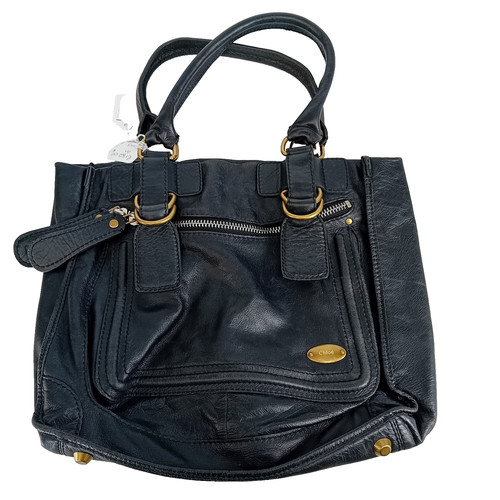 Chloe bay tote hand bag - hand, rare