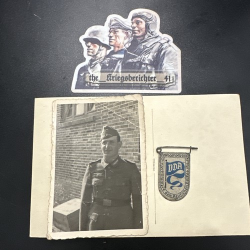 Original german ww2 vda - german, tinnie