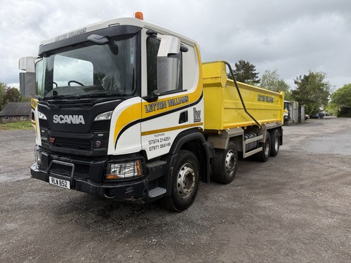 Scania p410 8x4 steelbody - p410,