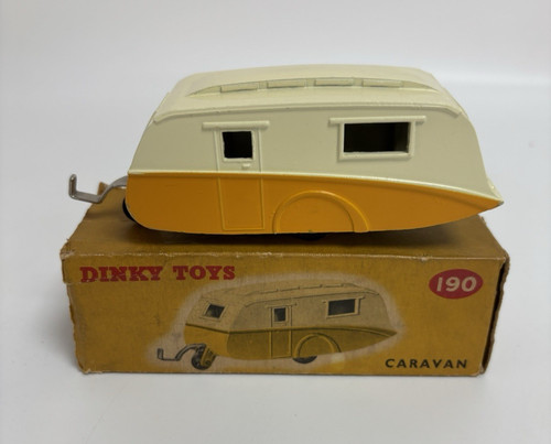 Vintage dinky toys 190 caravan - toys,