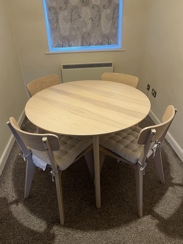 Ikea podano table chairs - table,