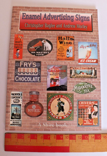 Enamel advertising signs - enamel,