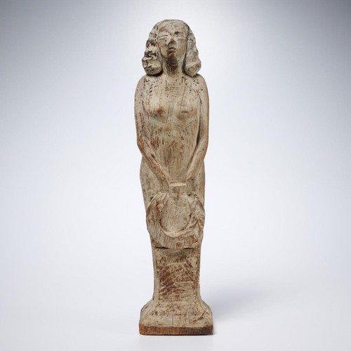 Carved wooden sea maiden siren - wooden,