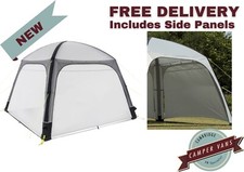 Kampa Airbeam Shelter/Gazebo 300 (3m x 3m) With Side Panels *Free P&P*