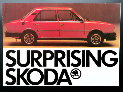 1980 skoda range sales - 1980-81,