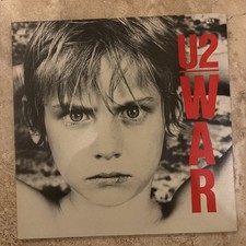 U2 War LP Vinyl Record -