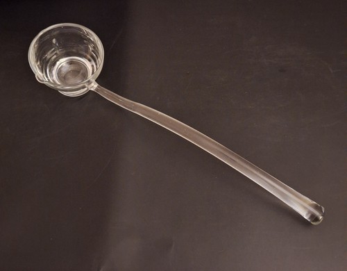 Vintage hand blown crystal - hand,