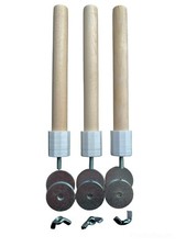 Screw Fit Wooden Bird Perches For Bird Cages, 15mm Diameter For S - M Size Birds