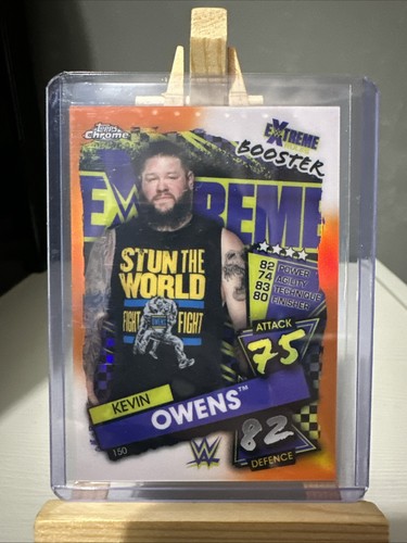 Kevin owens topps chrome - kevin,