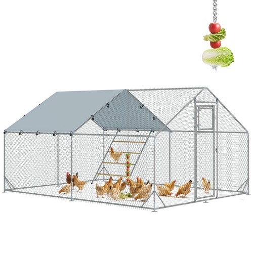 Pawhut walk chicken run - pawhut, w/