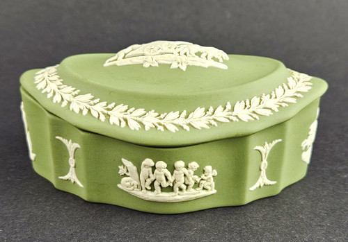 Wedgwood sage jasperware - wedgwood,