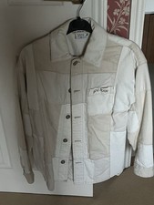 Urban Outfitters Cream Denim Jacket