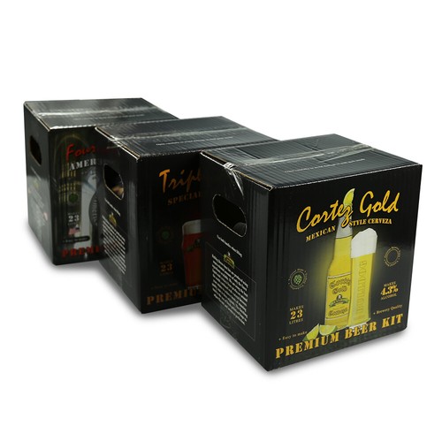 Bulldog pint boxed beer - 40,