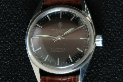 Henri sandoz watch brown - ,