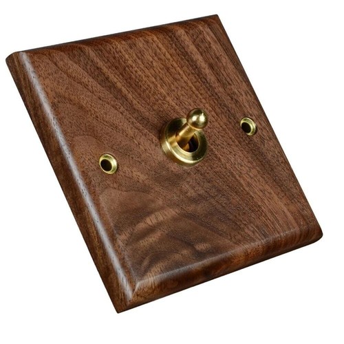 Stylish wooden toggle - toggle, light