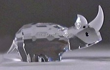 SWAROVSKI CRYSTAL RHINOCEROS /