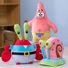  Plush Toy Teddy Kids Cartoon Gift Soft Stuffed Doll Patrick Star ToysSpongebob