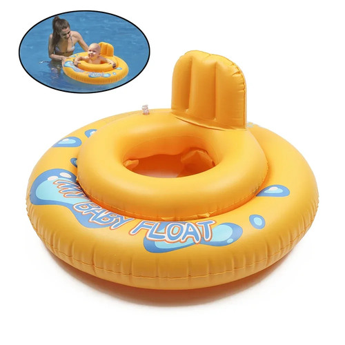 Inflatable baby swim ring - ring, seat