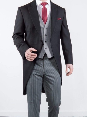 Mens boys black herringbone - mens,