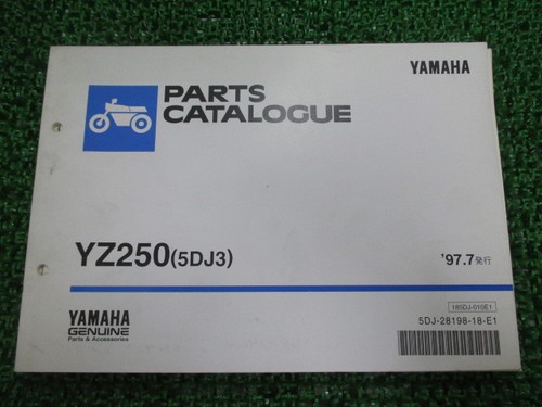 Yz250 parts list yamaha - parts,