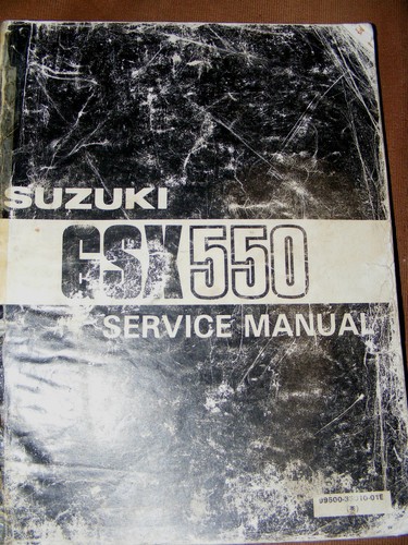 Suzuki gsx550 service - gsx550,