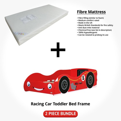 Racing car themed - themed, bed