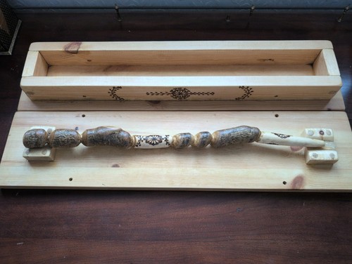 Magical wooden wand handmade - wand,