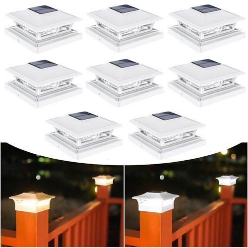 Solar post cap lights - solar,