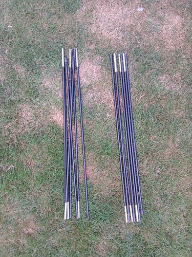 Fibreglass tent poles - x, 2